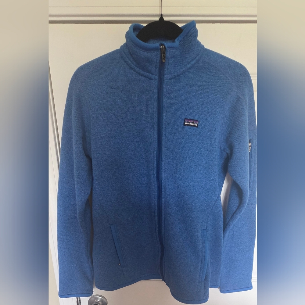 Blue Patagonia Better Sweater Fleece Jacket